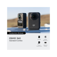 DJI Osmo 360 Standard Combokamera, 1/1.3 inch CMOS, 360 stab4k do 120fps, 1770mAh kap. baterije