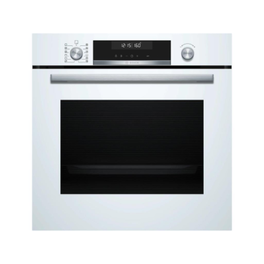 BOSCH pećnica Serie 6| Bijela A, PIROLIZA, AutoPilot 30,71L,AirFry, Teleskopska vodilica, 10 progra
