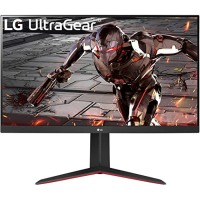 LG 31,5 inch monitor 32GN650-B31,5 inch,VA,QHD,3000:1,350cd,1ms,2xHDMI,DP,Height,Pivot,165Hz