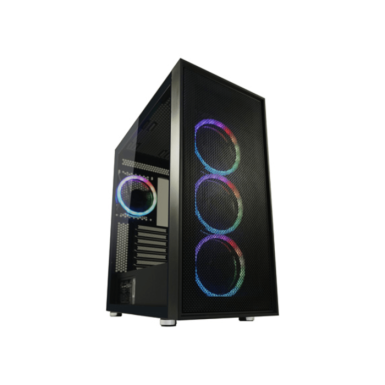 LC-Power Case Gaming 802B 4x 120mm RGB fans Black_Wanderer_X - ATX gaming case