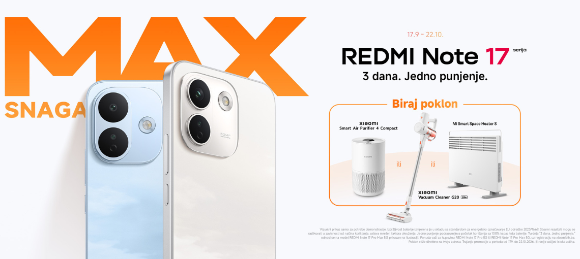 Redmi Note 17 serija Redmi Note 17 serija